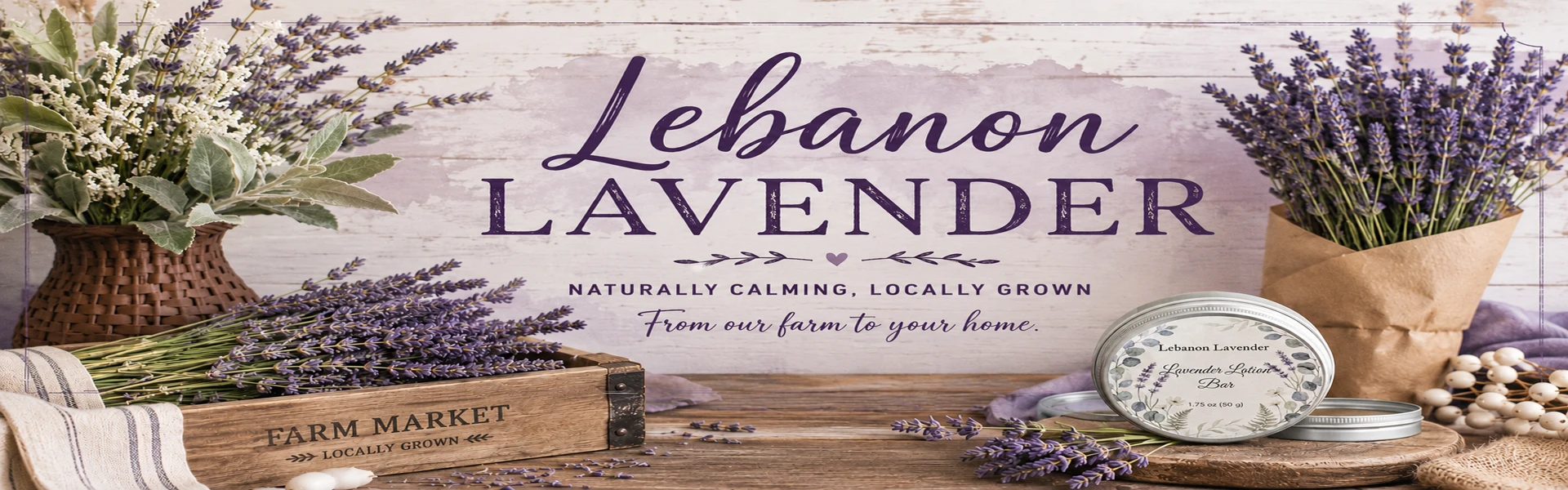 Lebanon Lavender  Banner