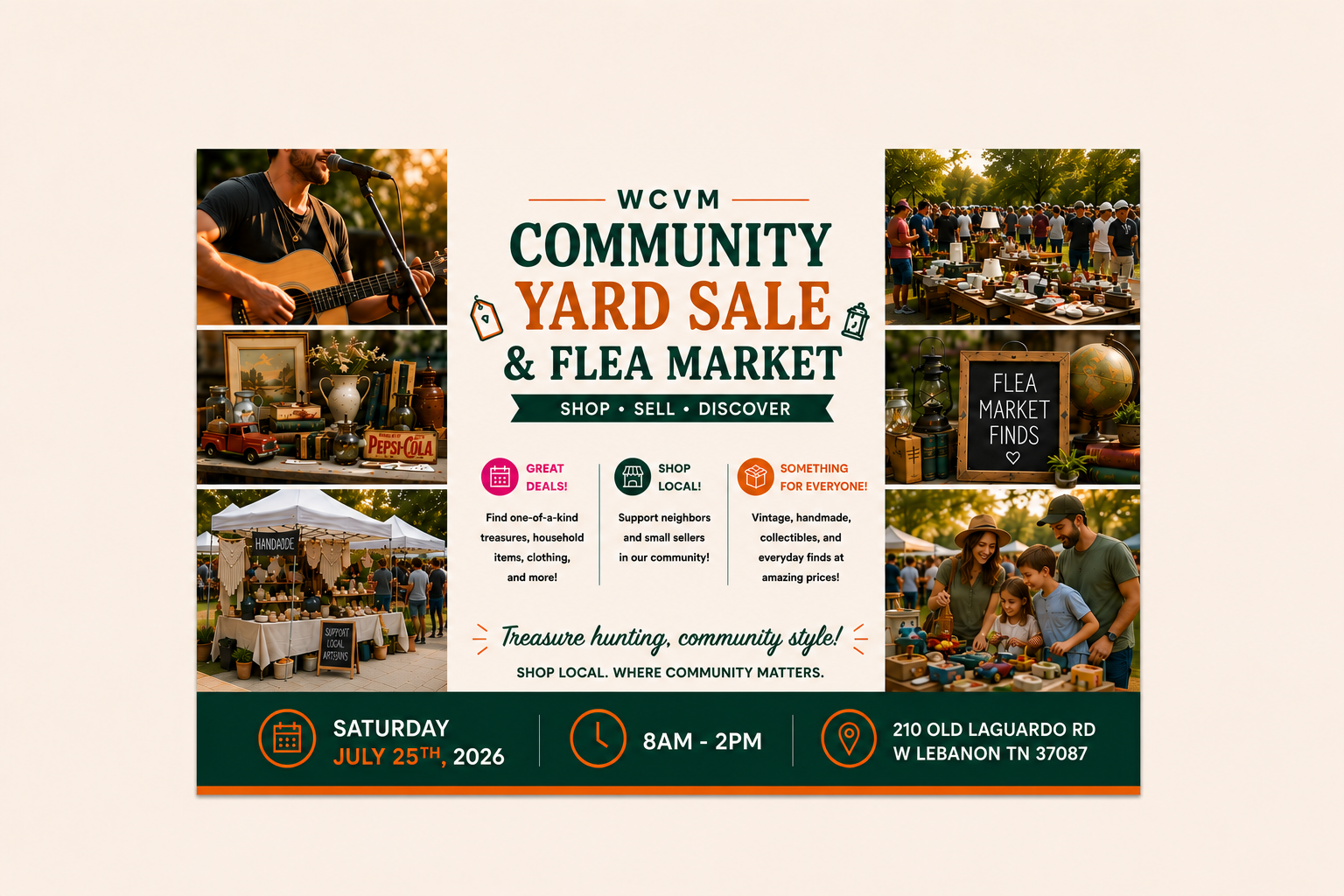 WCVM Community Yard Sale & Flea Market