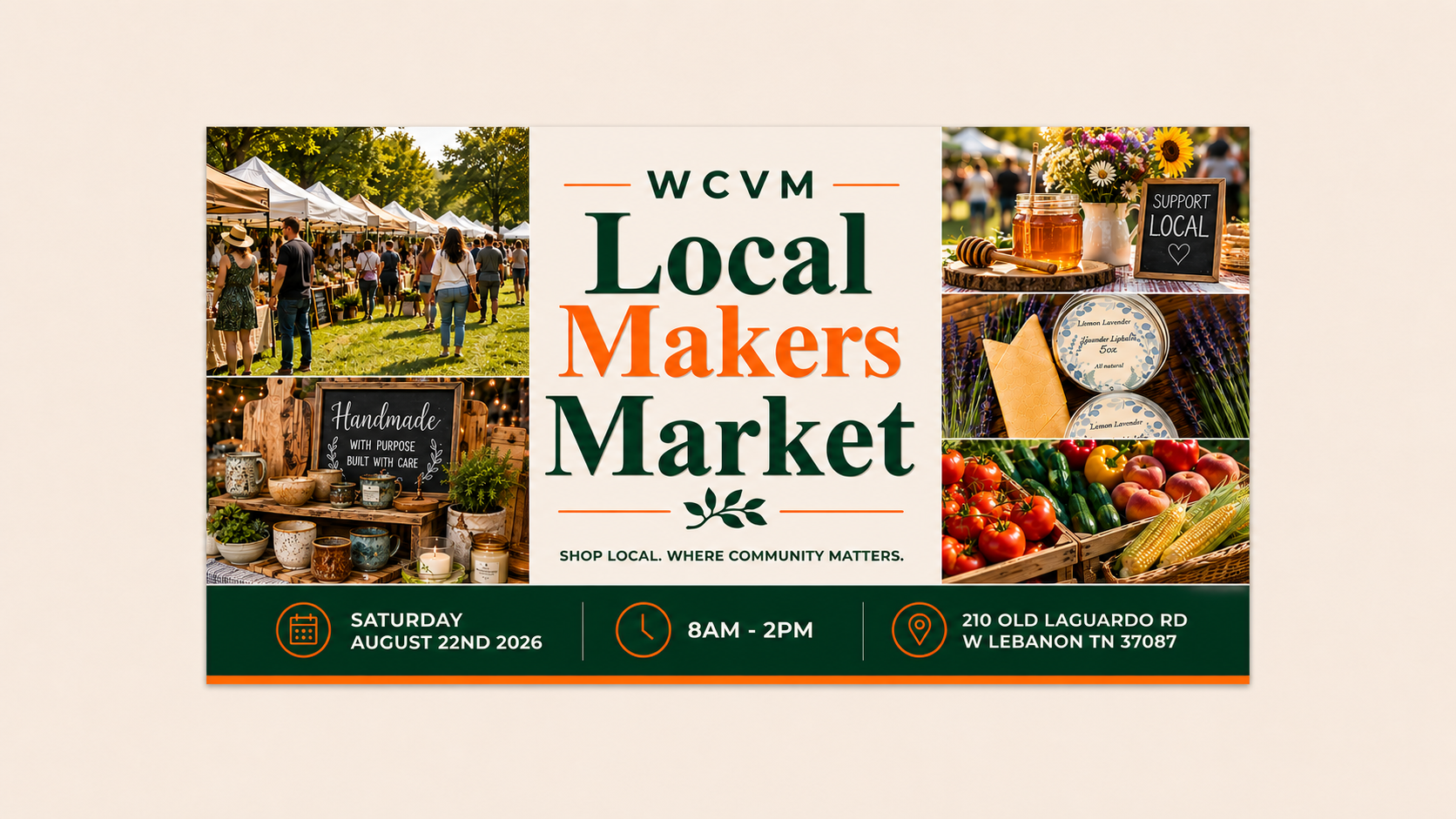WCVM Local Makers Market