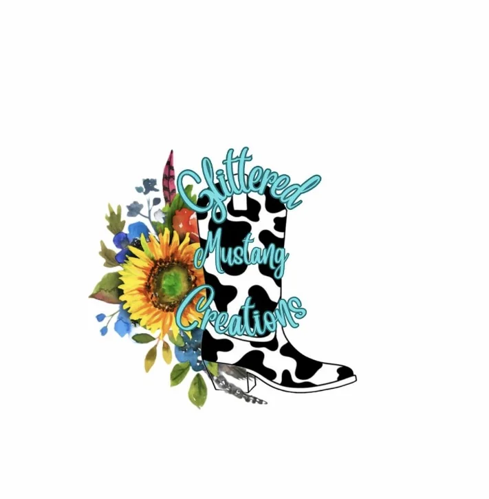 Glittered Mustang Creations