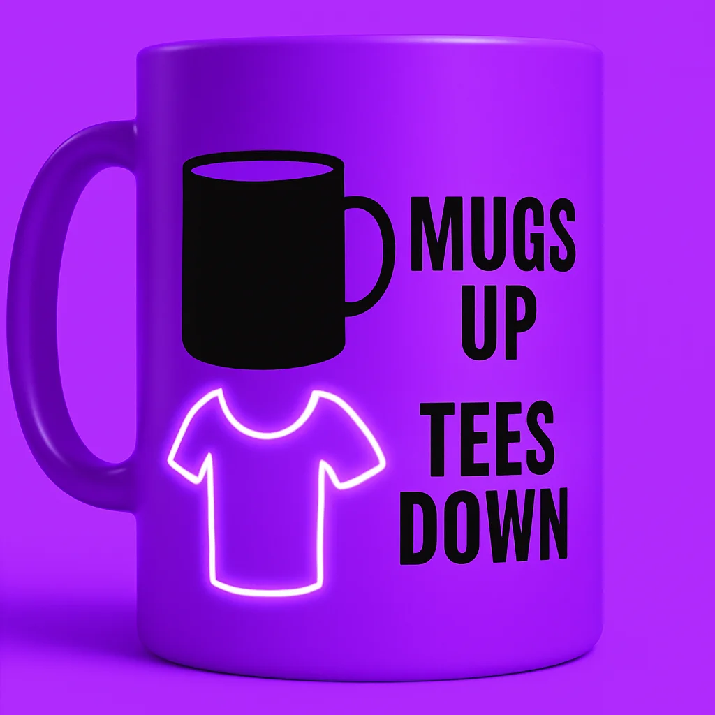 Mugs Up Tees Down