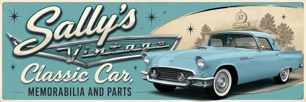 Sally’s Vintage Collectables and Auto Parts Logo