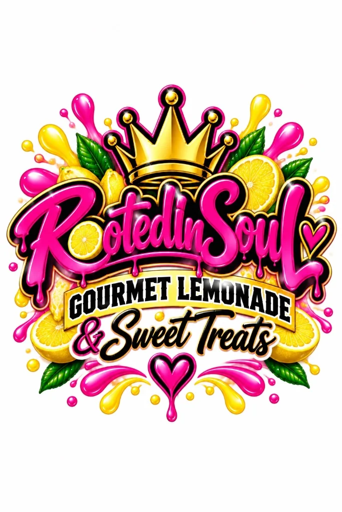 RootedInSoul Gourmet Lemonade logo