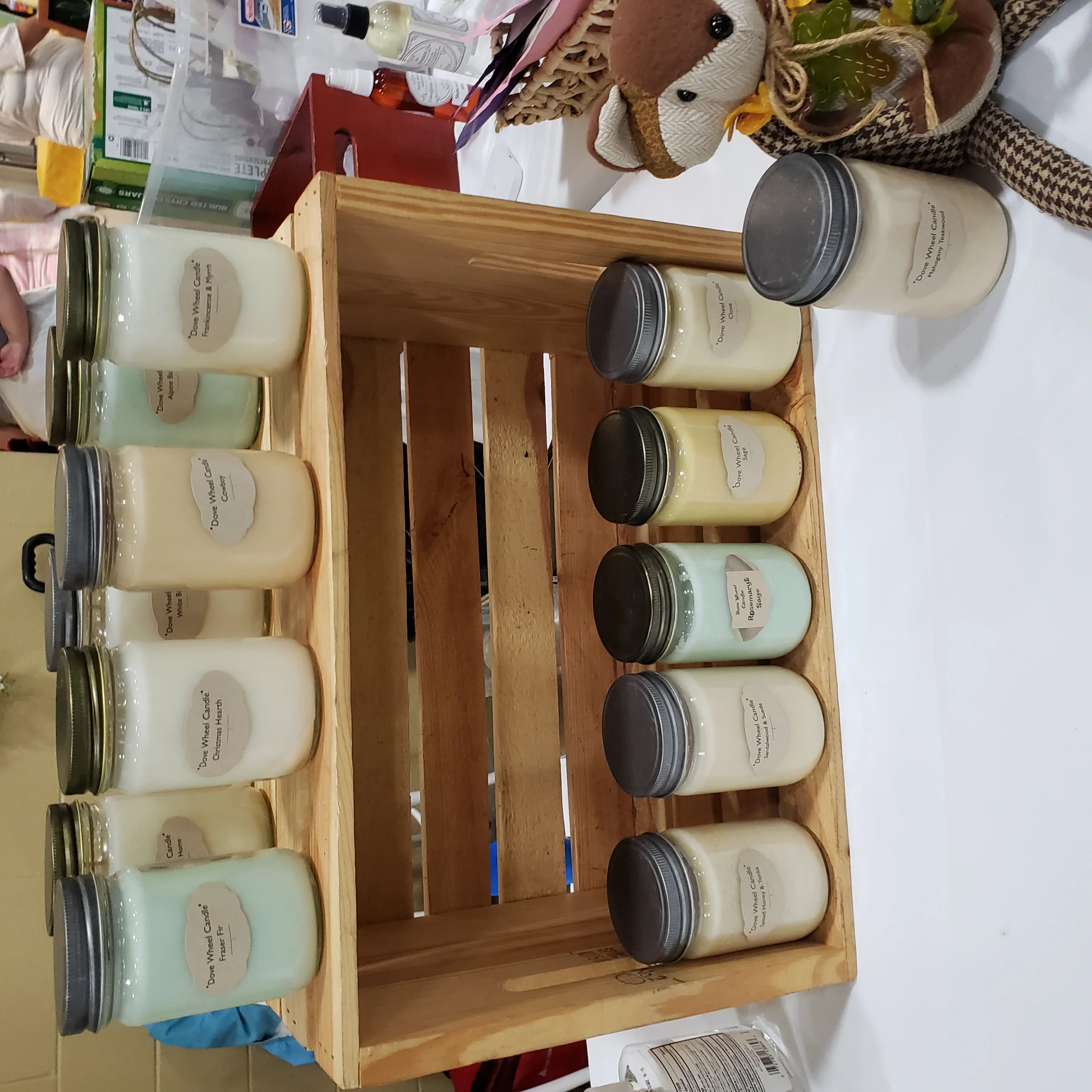 Dove Wheel Candle - Image 4