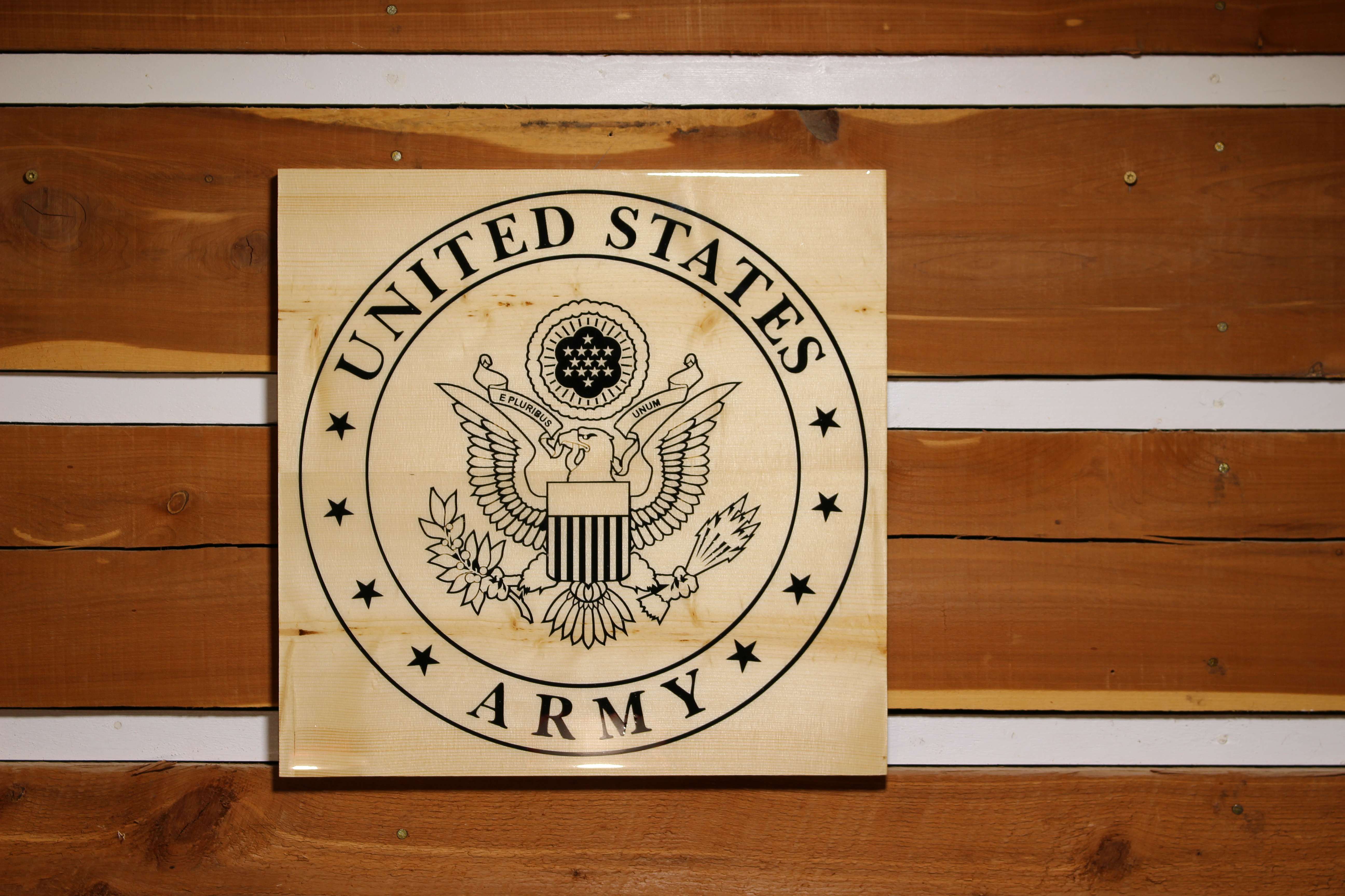 United States Army Plaque