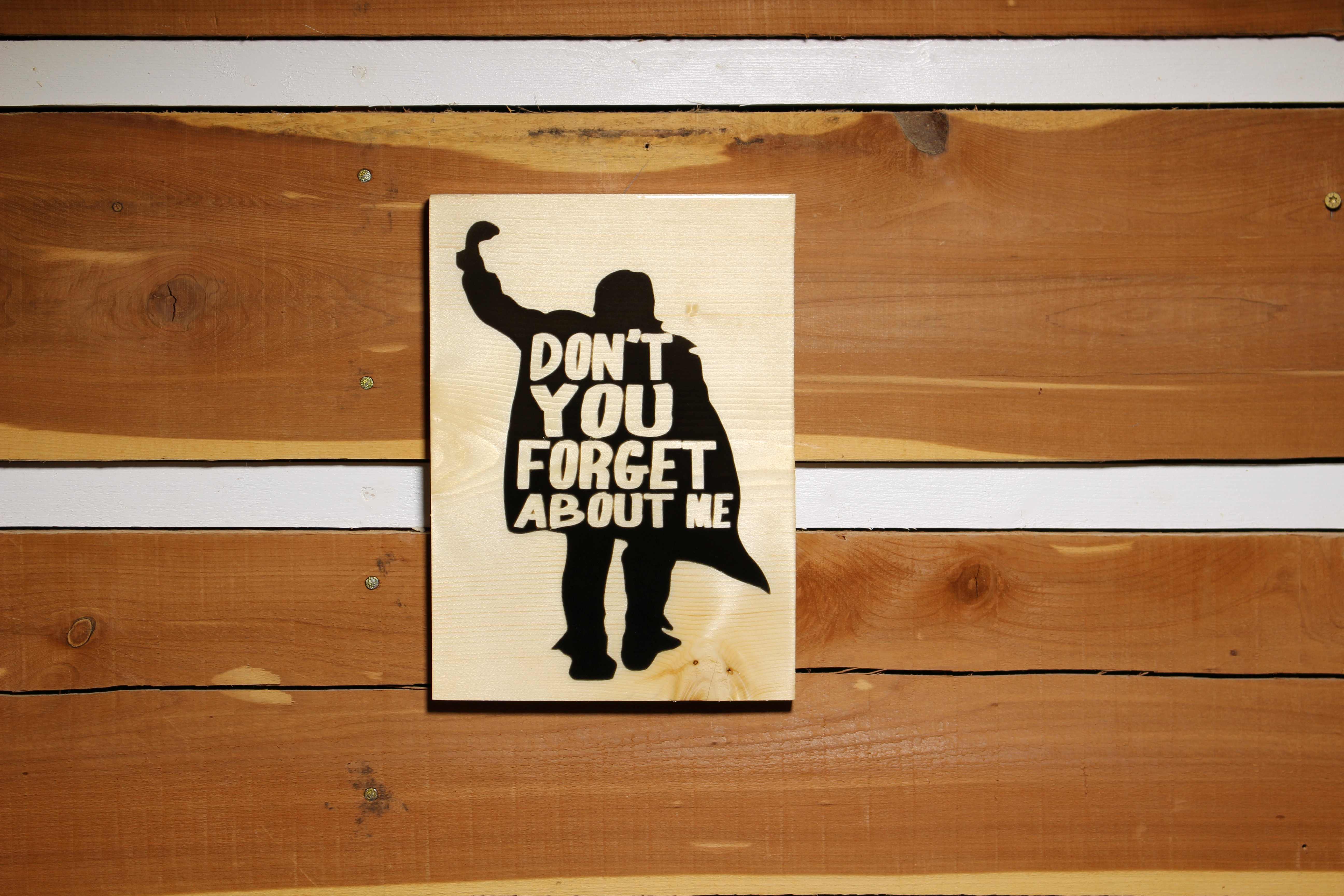 Breakfast Club Plaque