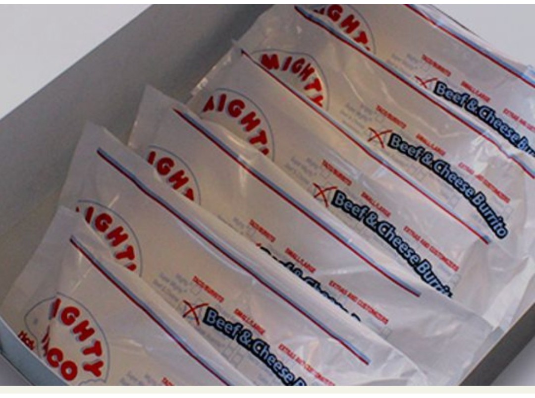 Mighty Taco Frozen Burritos - Beef & Cheese  *PREPAY ONLY*