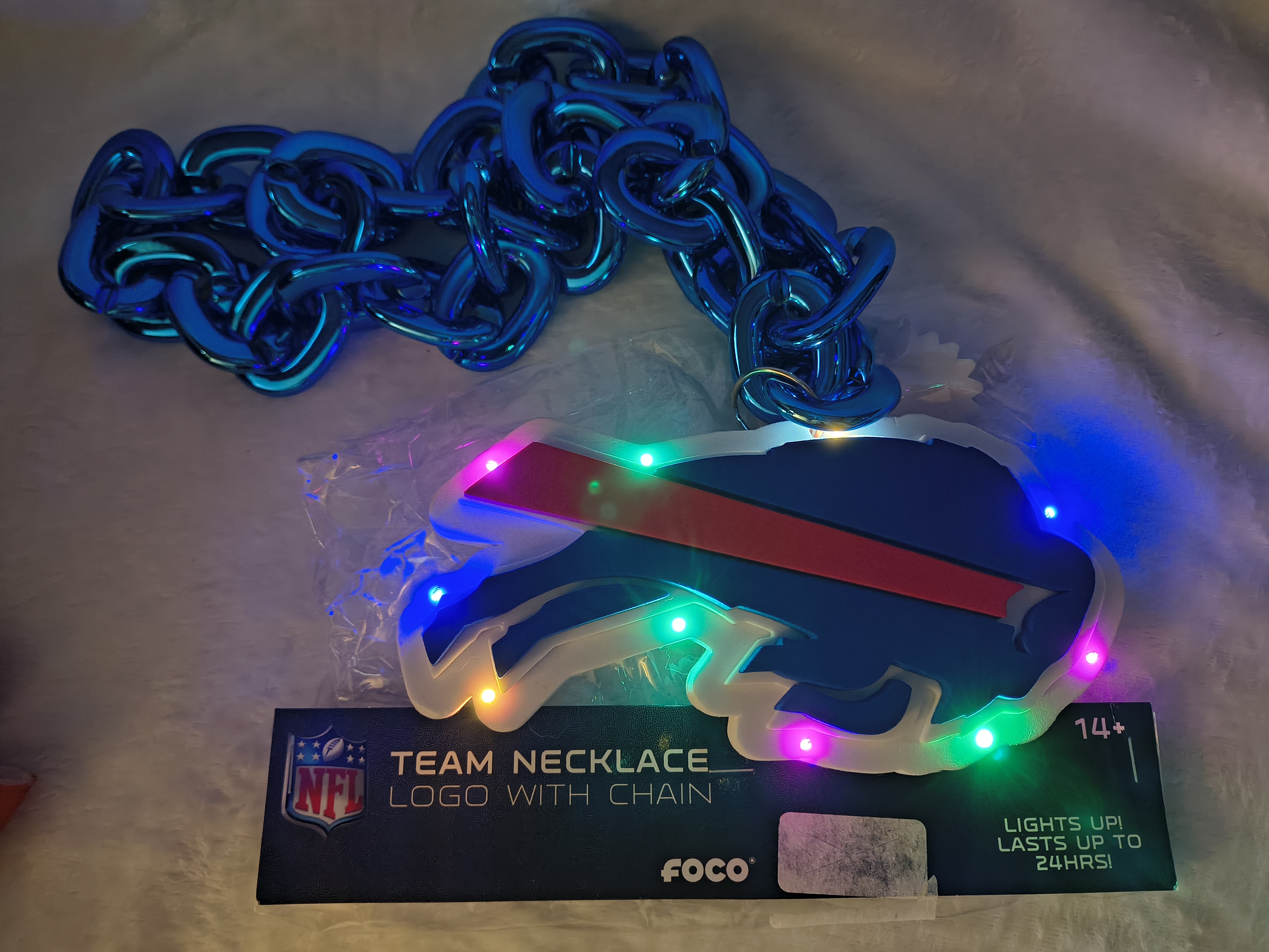 FOCO Buffalo Bills Light Up Oversized Chain