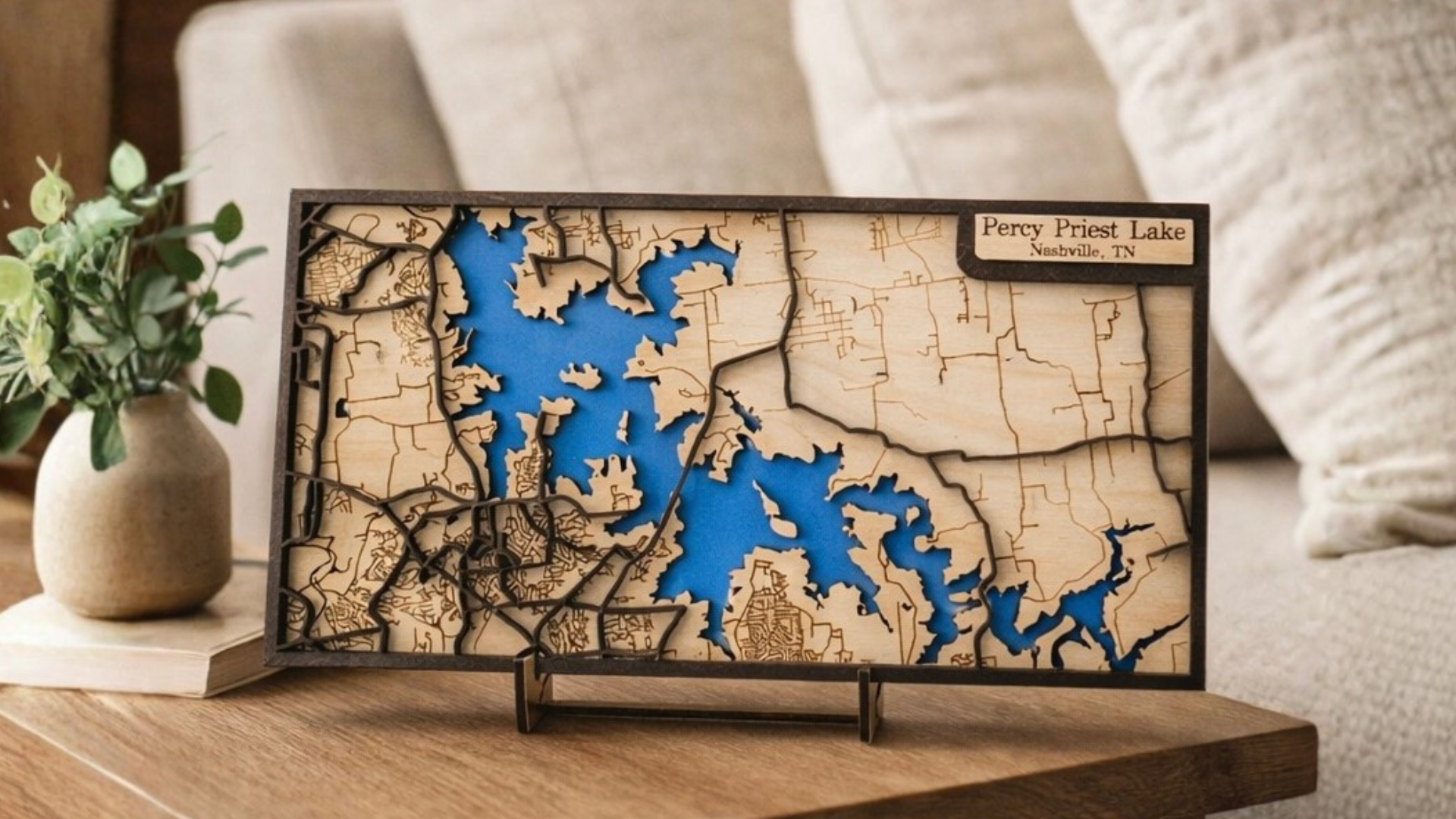 Custom Wood Map - Desktop Edition