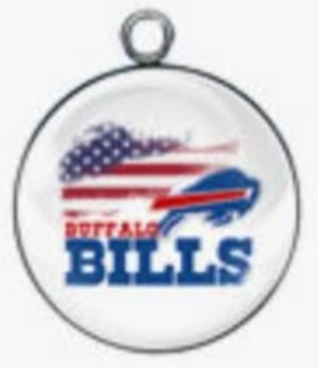 Buffalo Bills Logo With Flag - Small