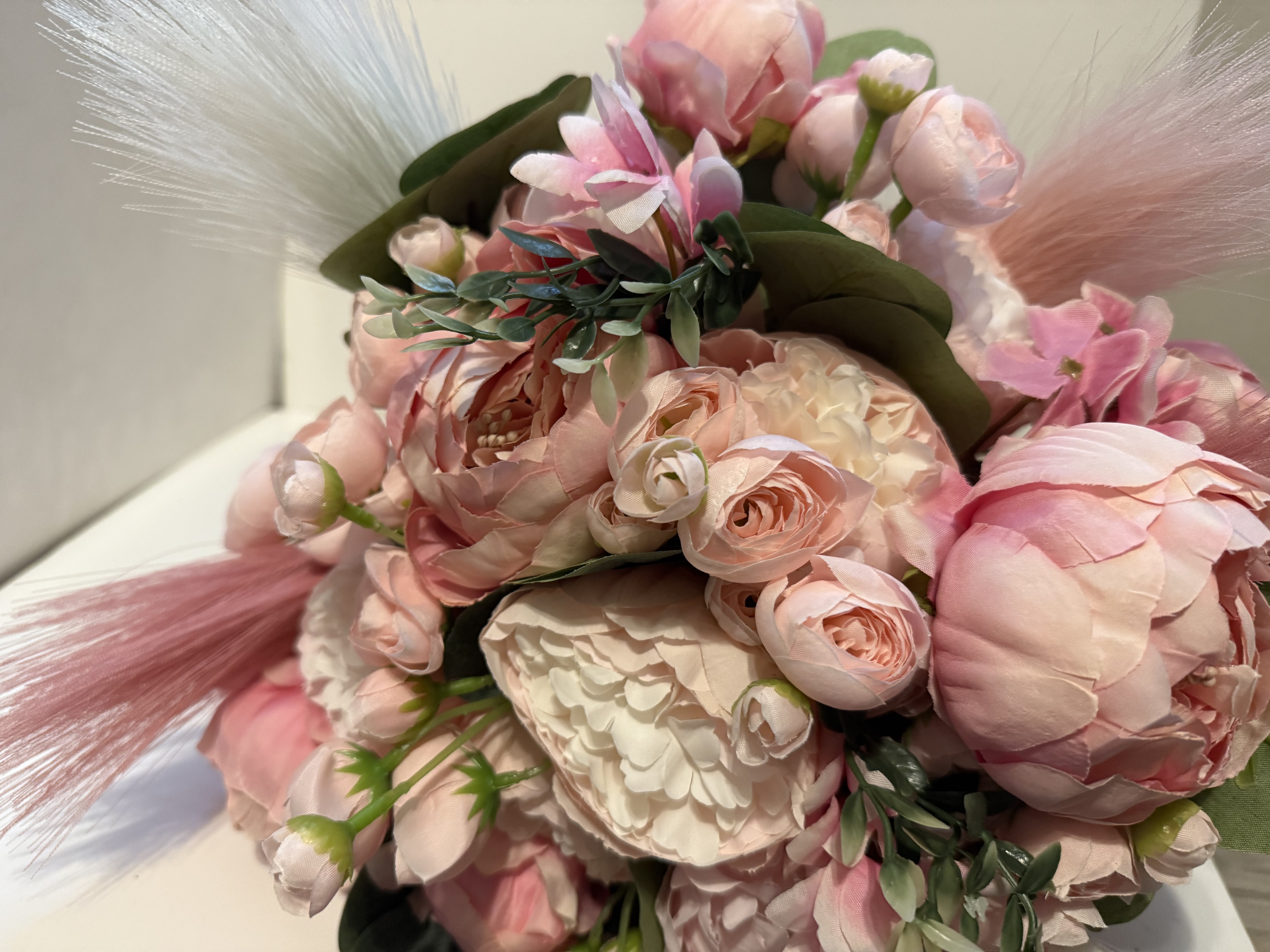 Pink Peony and Ranunculus Bouquet