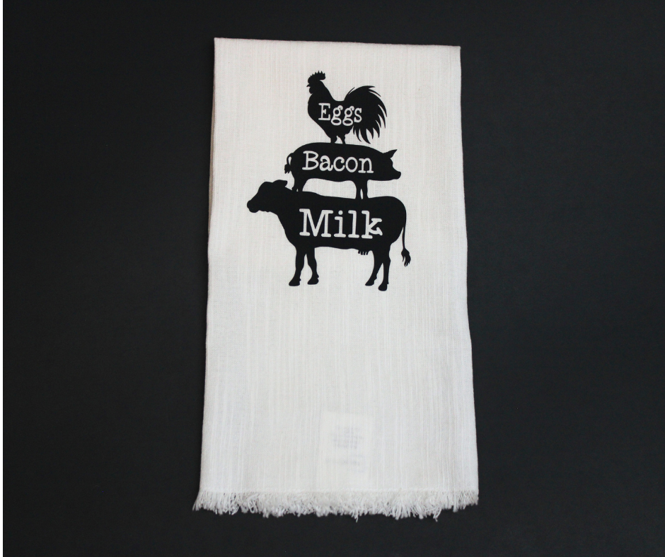 farm kitchen towel