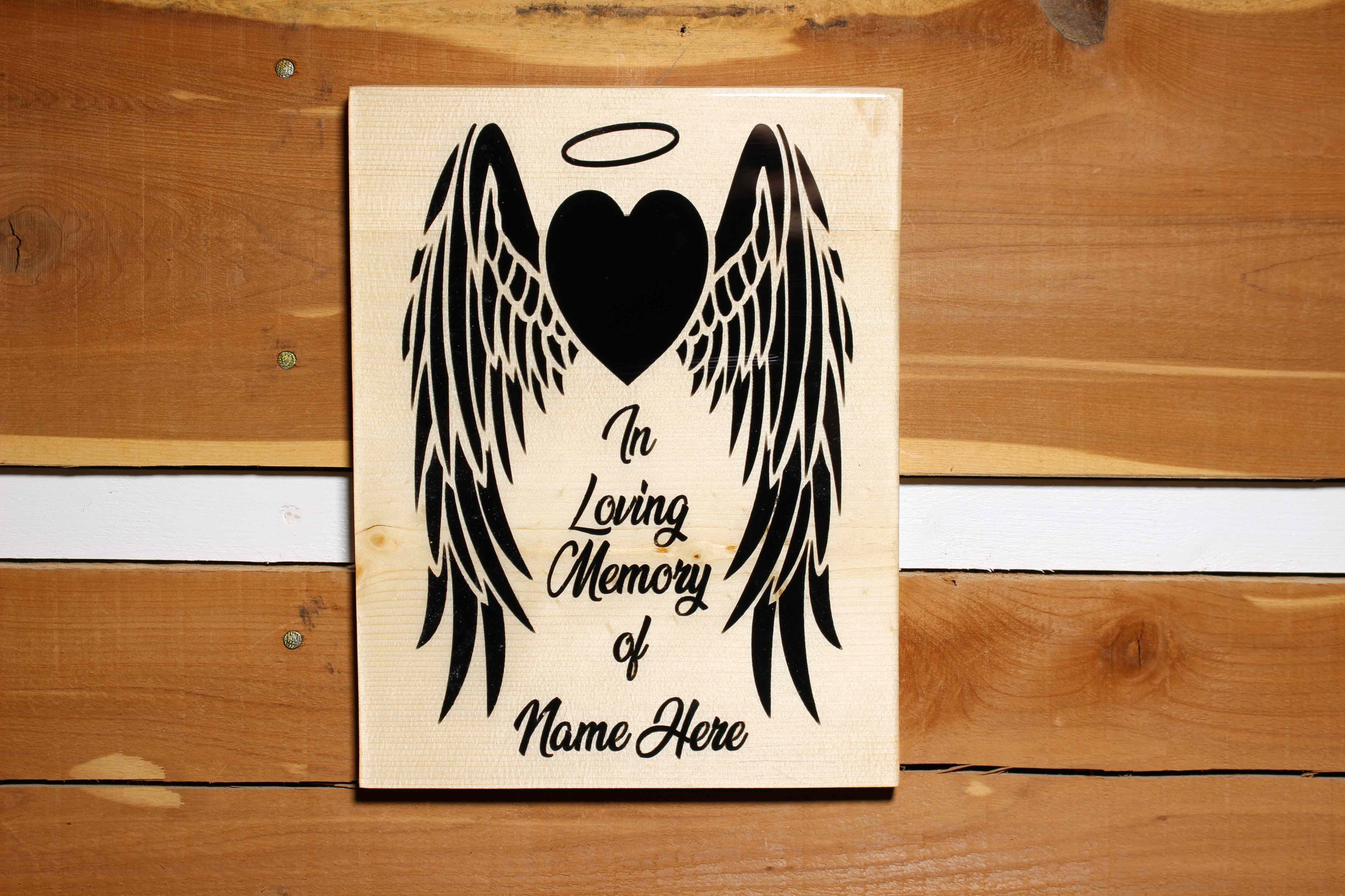 In Loving Memory (Name Here)
