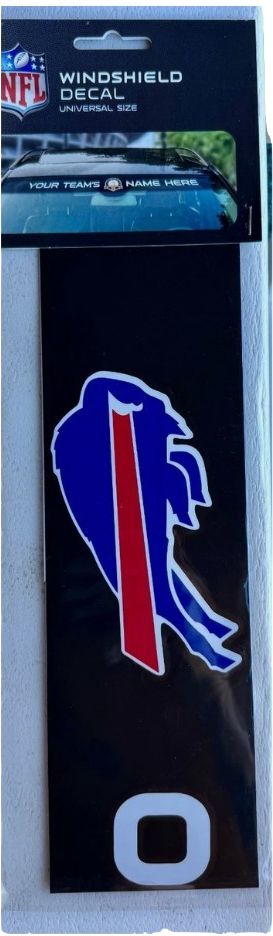 Buffalo Bills Windshield Decal Universal Size