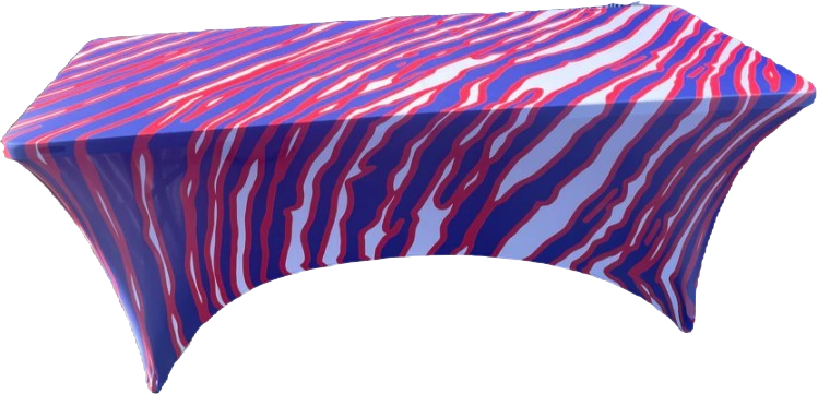 Mafia Stripes Spandex Table Cover
