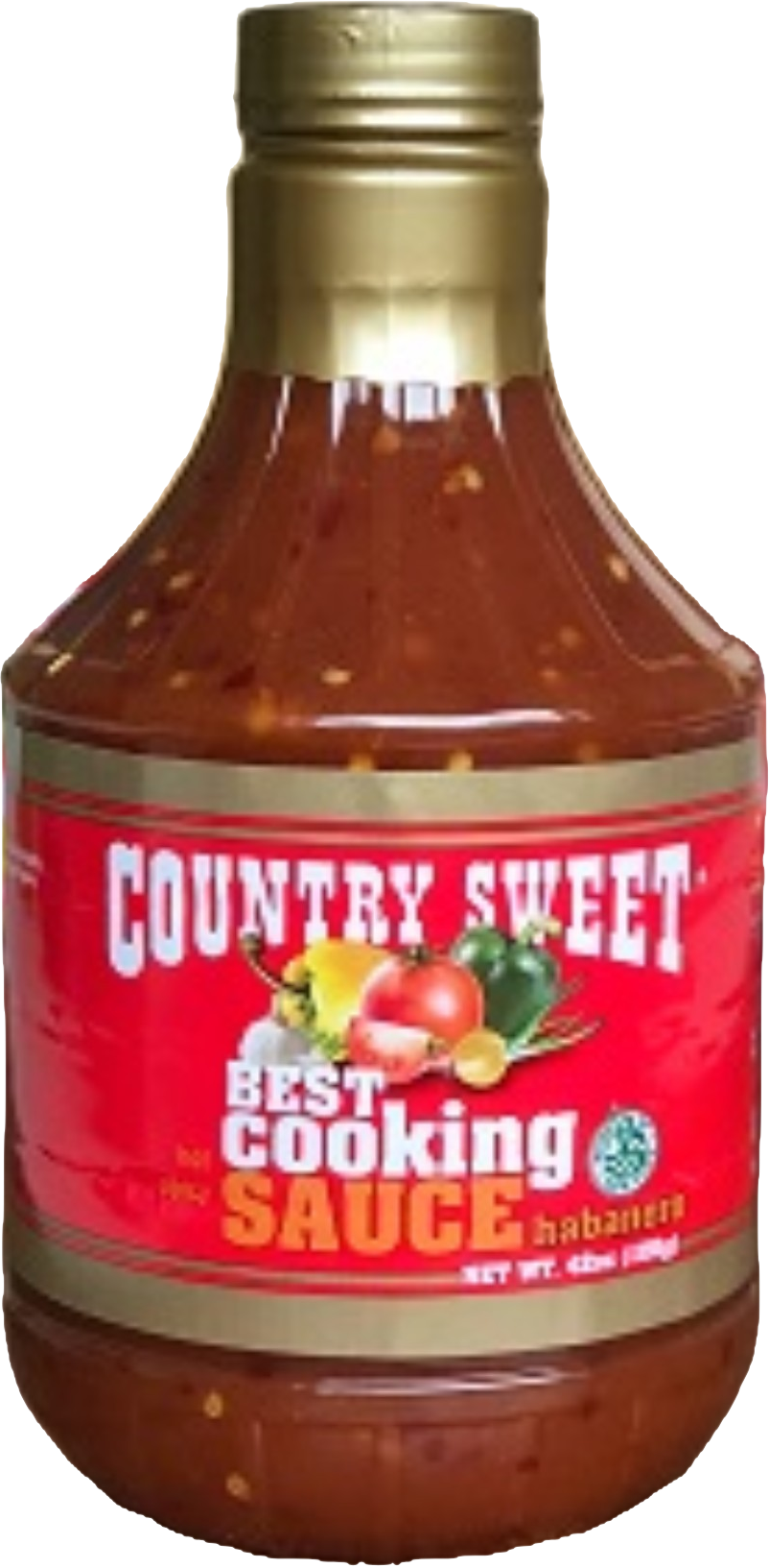 Country Sweet Sauce Habanero 42oz bottle