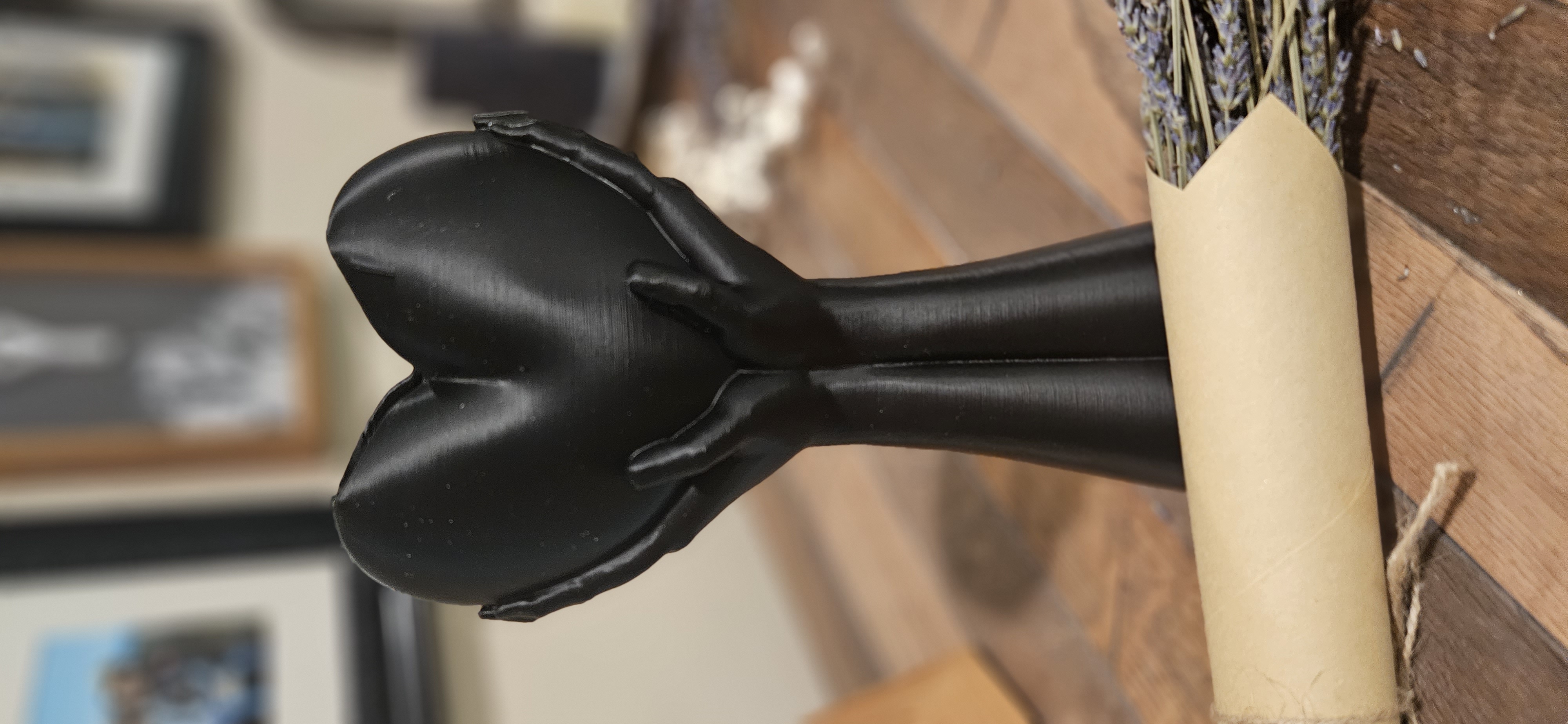 3D Printed Hands Heart Vase