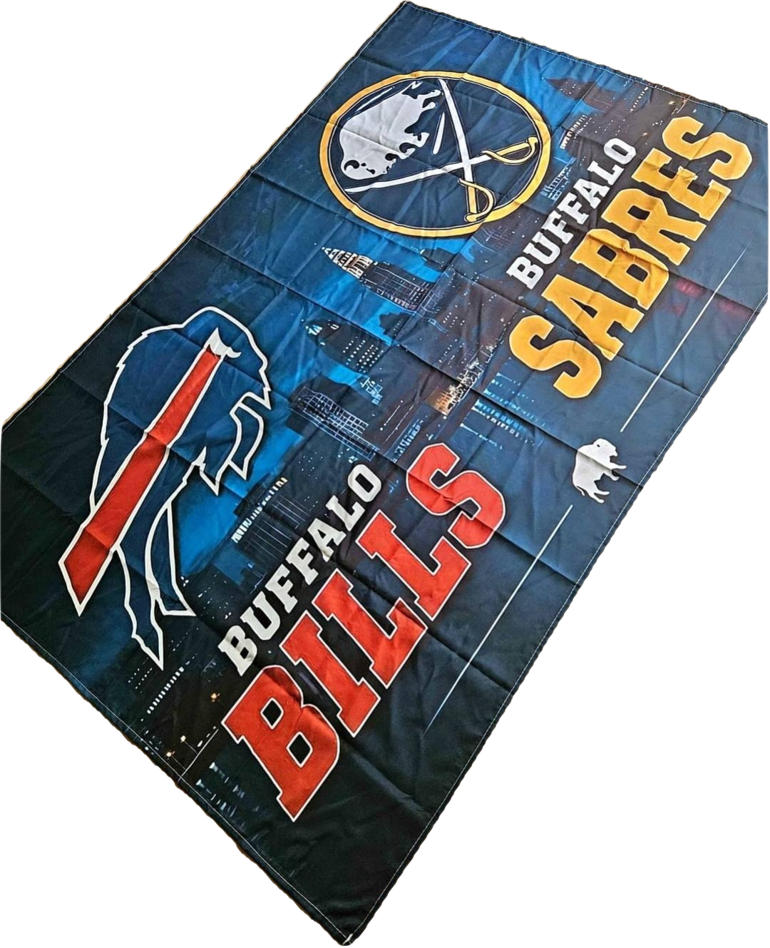 Buffalo Bills and Sabres Combo Banner 3ft x 5ft