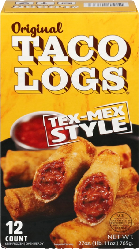 Pizza Logs 12pk Taco *PRE PAY ONLY* ( WE DO NOT SHIP)