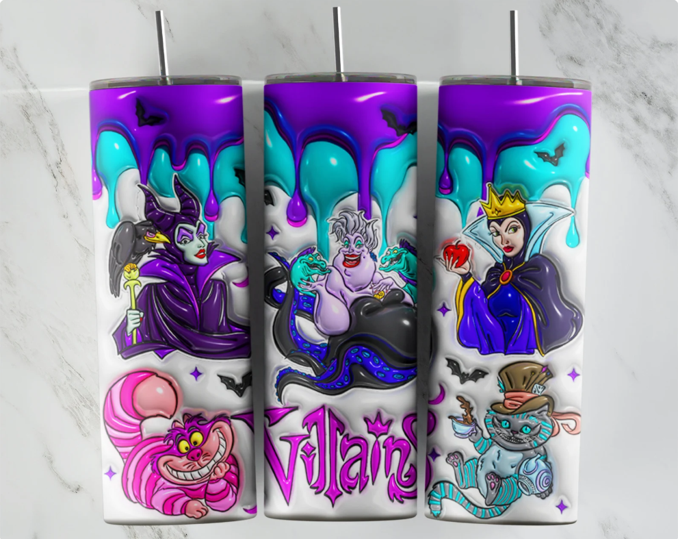Villains Tumbler - #1