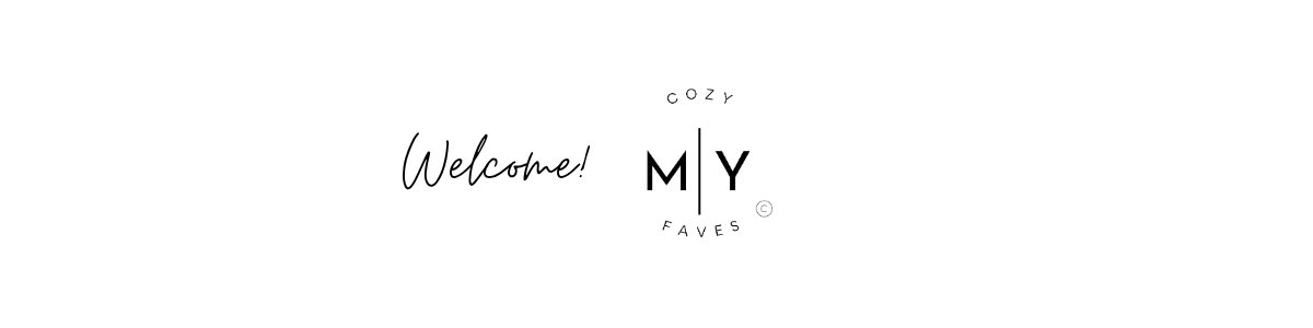 My Cozy Faves Banner